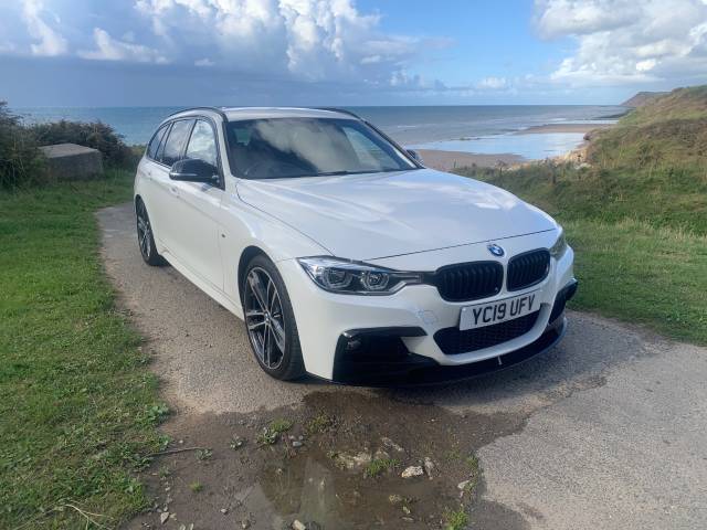 BMW 3 Series 2.0 320i M Sport Shadow Edition 5dr Step Auto Estate Petrol White