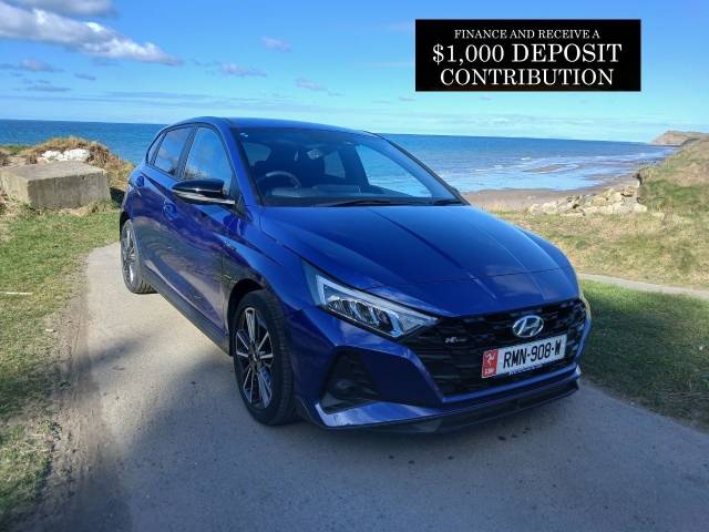 Hyundai i20 1.0T GDi 48V MHD 120 N Line 5dr Hatchback Petrol Blue
