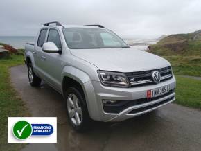 2017 (17) Volkswagen Amarok at BCC Isle of Man Kirk Michael