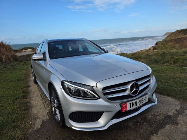 Mercedes-Benz C Class 2.0 C200 AMG Line Premium 5dr Auto Estate Petrol Silver
